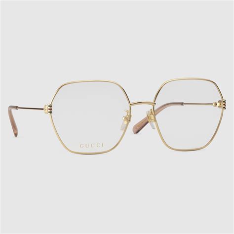 gucci frame 3420|Gucci Oversized geometric optical frame.